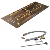 H-Style Brass Burner/Rectangular Plate - CFBH120